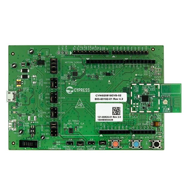 CYW920819EVB-02 Infineon Technologies  Cartes de kits d'évaluation et de développement RF